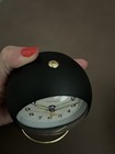 Black And Cream Retro Style Alarm Clock Glow In The Dark Hands Battery Powered — photo 4