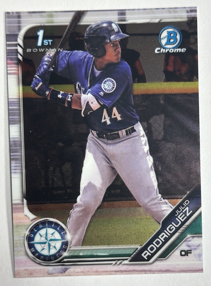 2019 Bowman Chrome Julio Rodriguez #BCP-33 Rookie