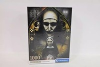 CLE Puzzle 1000 Compact Horrorcollec.The Nun 37098 Clementoni