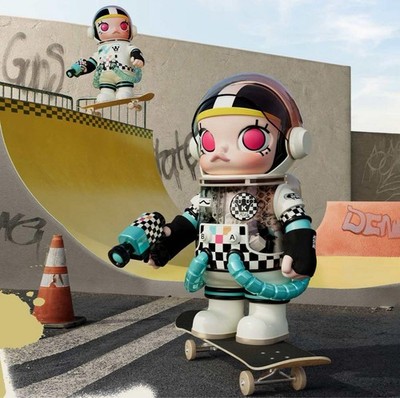 NEW Rare Limited Edition Pop Mart x Vans Mega Space Molly 1000