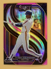 2025 Select Darryl Strawberry 191/199 Pink and Purple Prizms #110 New York Mets