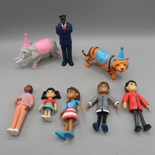 Lakeshore Community Helpers People Lot 5" PVC Figure Male Female Boy Girl Animal