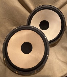 VINTAGE FISHER SC80699-2AX ORIGINAL 15" WOOFER FOR ST-830 TESTED SET OF SPEAKERS