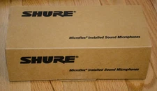 NOS SHURE MX391/C Cardioid Boundary Microphone + Condenser  150 Ohms Adapter
