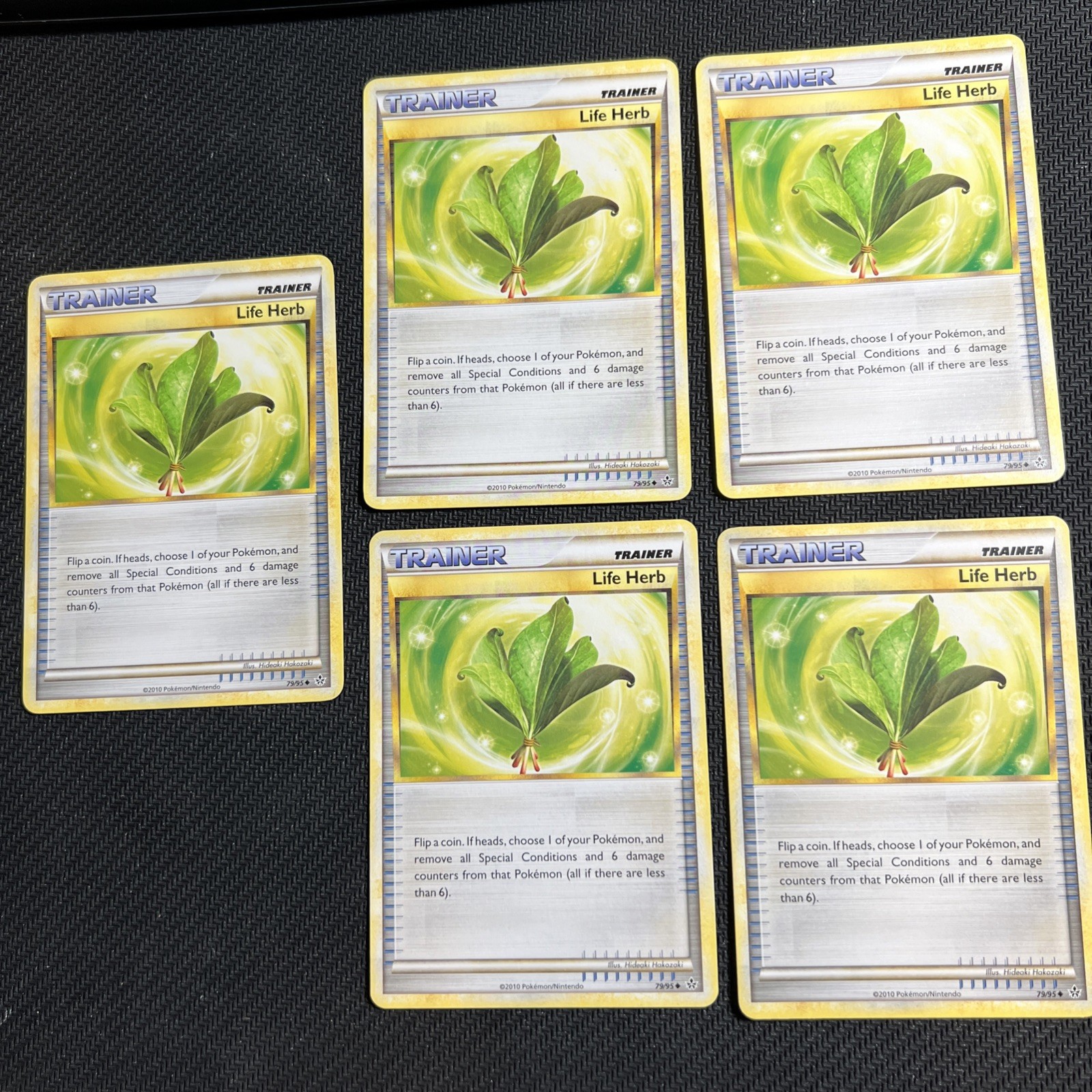 Life Herb 79/95 HGSS Unleashed Pokemon Card Trainer Non-Holo  5