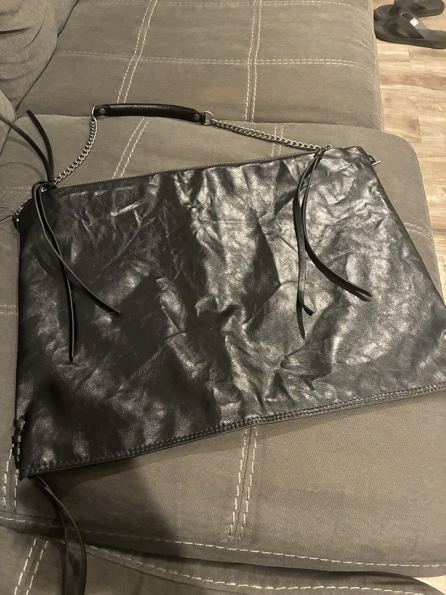 NWOT Zara Rocker Tote Bag In Black | eBay
