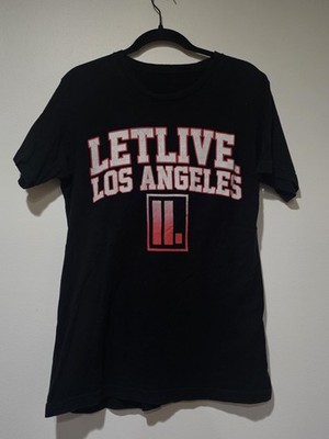 Letlive Los Angeles Shirt Small Black Band Graphic Tee T-Shirt Music Fever 333