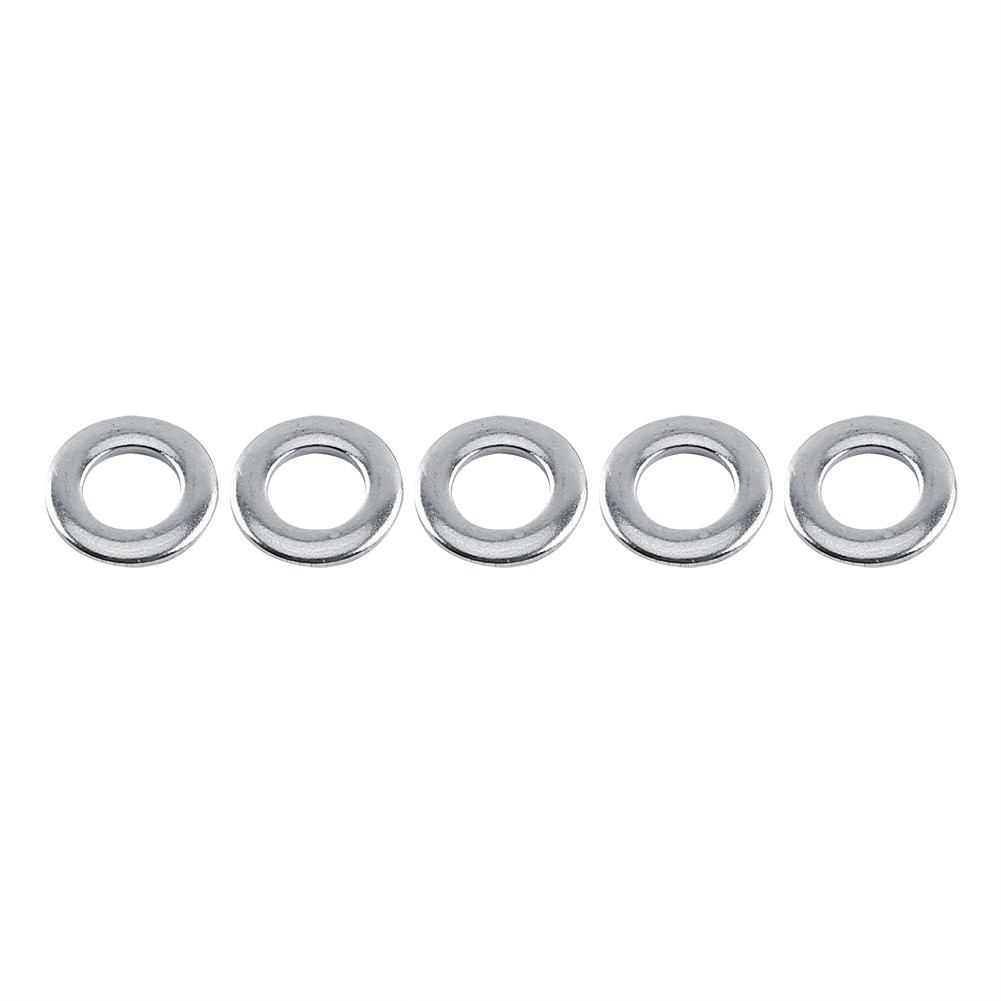 100pcs 304 Stainless Steel Flat Washers Durable For Repair Kit Easy To Use