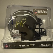 Kenneth Murray signed autographed STS mini helmet LA Chargers BAS W466904