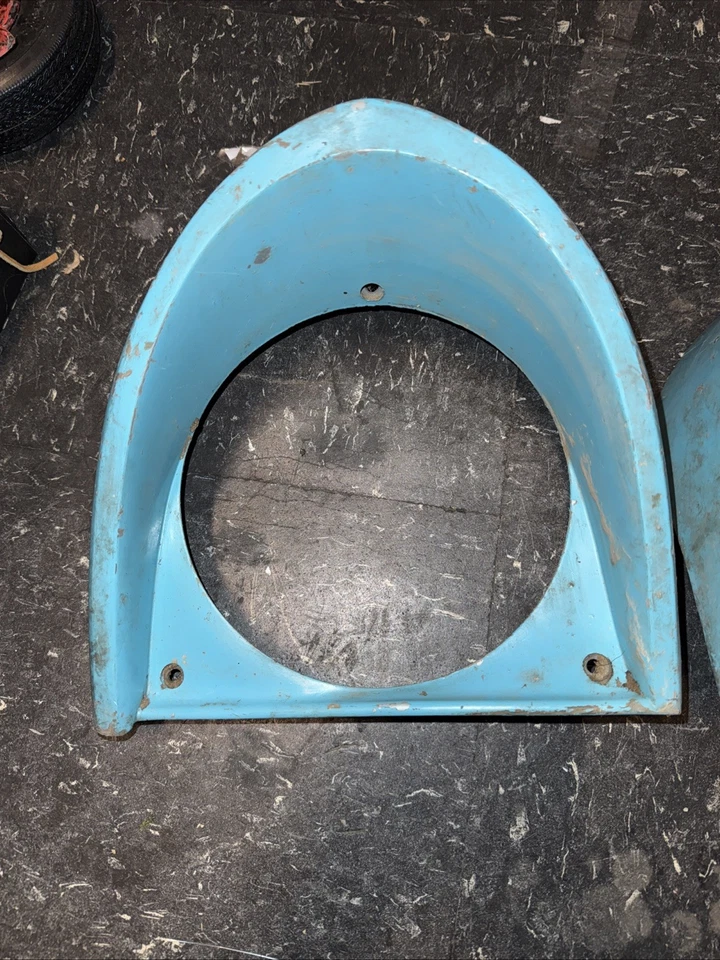 Par de bisel de faros diestro derecho Ford Mercury Monterey 1955/1956 BV-16077-A Foto 2 de 4