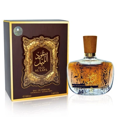 Oud Al Layl 100ml Natural Spray Perfume Eau De Parfum by My Perfumes