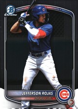 2025 Bowman Draft Jefferson Rojas #BDC-75 Chrome