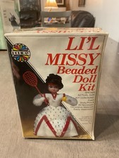 Vintage NEW SEALED LI L MISSY Beaded Doll Kit Tennis Champ 13420 HOLIDAY