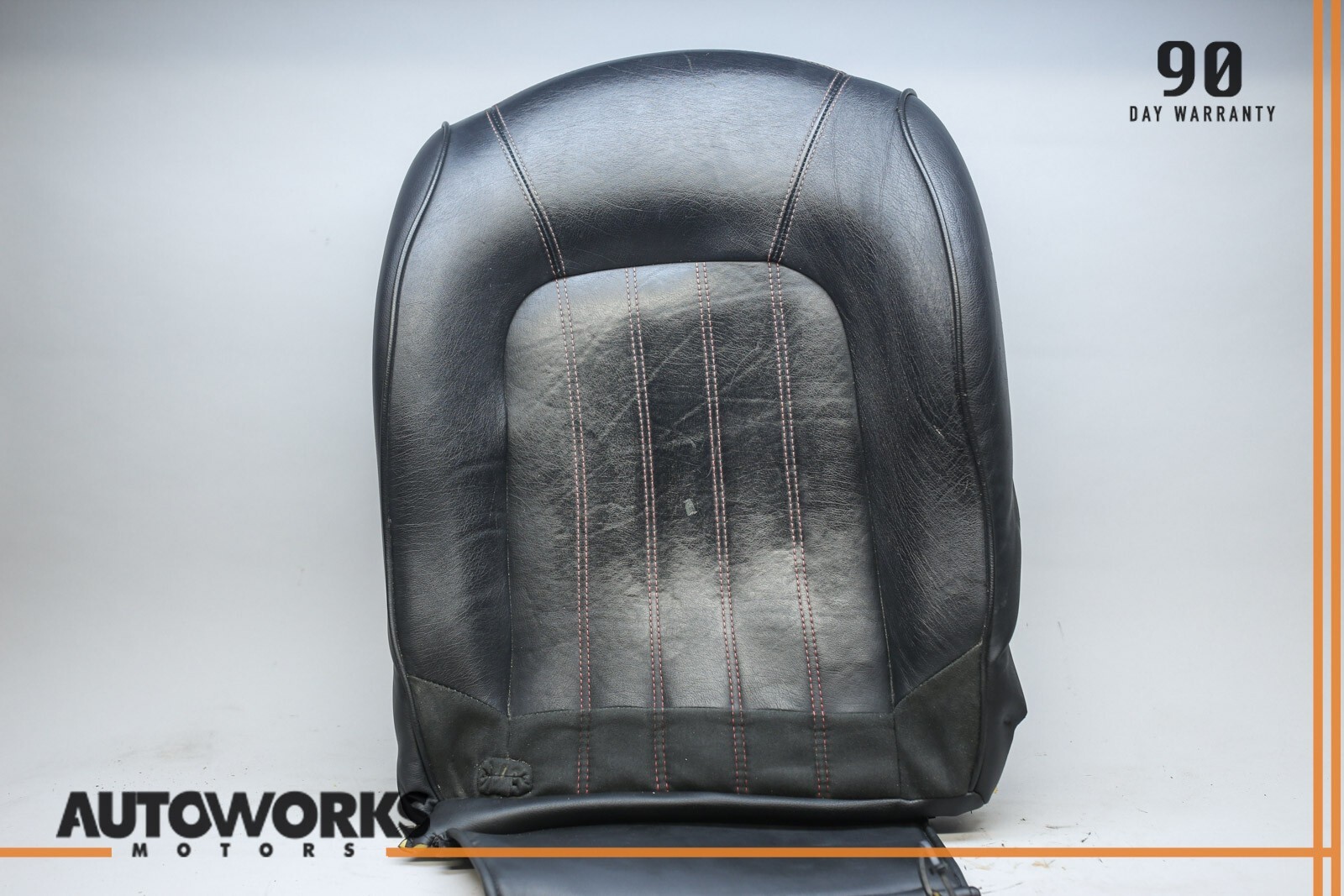 03-08 Maserati Quattroporte M139 Front Right Side Lower Seat Cushion Black OEM