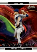 2022 Panini Absolute Jacob deGrom #ET-10 Extreme Team Retail New York Mets 10C