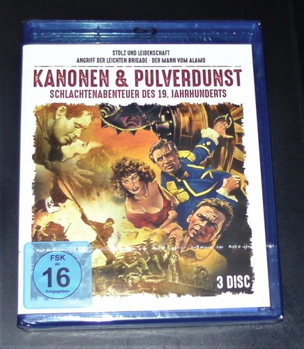 Cannons & Gunpowder Mist Battles Adventure of the 19th Century 3 Blu Ray Set New