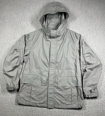 Uniqlo U Lemaire Mens Hooded Field Jacket Gray XS 311-182580 Utility Parka
