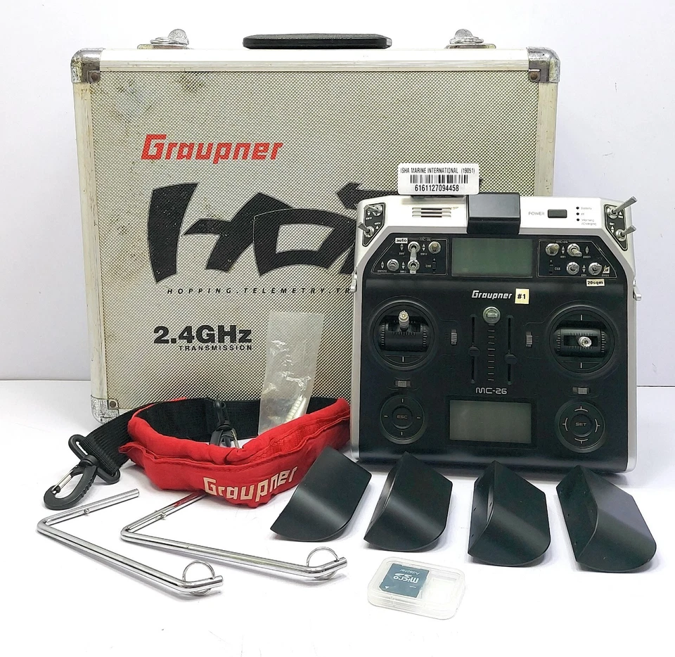 Graupner HoTT MC-26 2.4GHz Transmitter S1036 Reliable RC Control - Image 2 of 4