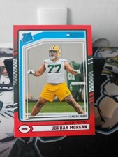 2024 Panini Donruss - Rated Rookie Red Press Proof #370 Jordan Morgan (RC)