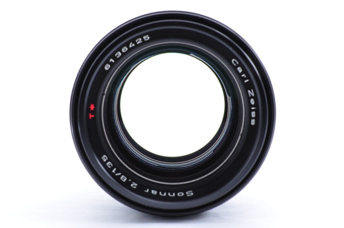 美品 Contax Carl Zeiss Sonnar T* 2.8/135 Contax Carl Zeiss Sonnar T* 135mm F/2.8 MMJ Lens for CY