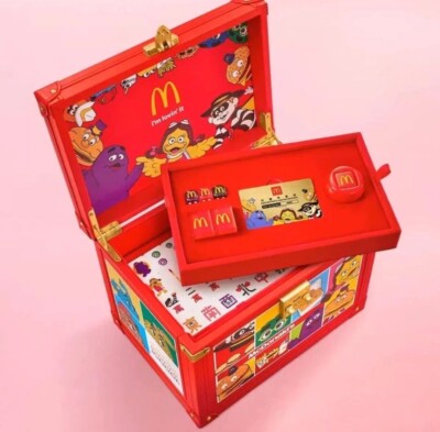 マクドナルド 50週年　麻雀ギフトボックス テーブルゲーム香港マカオ限定　正規品 McDonalds Hong Kong 50th Anniversary Mahjong Gift Set 2025 Limited