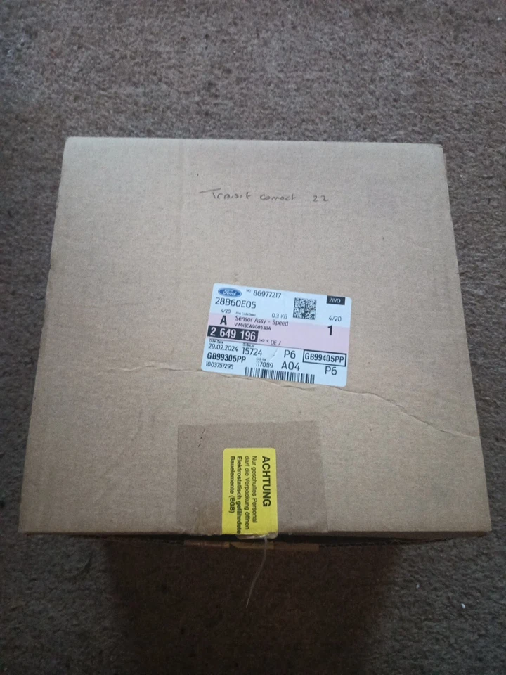 FORD Transit CONNECT 2022 SPEED CONTROL RADAR SENSOR VWN3CA9G853BA +GB99405PP - Image 3 of 4