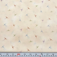Awakenings to Spring by Maywood Studio Dragonfly Cotton Fabric by the HALF YARD