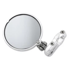 CRG HINDSIGHT LS Lane Split Bar End Mirror Left Side Silver FREE SHIPPING