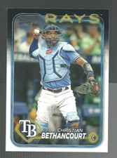 2024 Topps Series 1 Christian Bethancourt Tampa Bay Rays #96