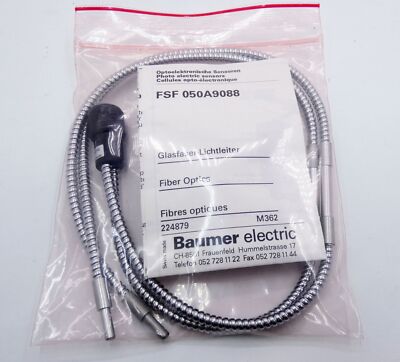 Baumer Electric FSF 050A9088 FSF050A9088 224879 Glasfaser-Lichtleiter -unused-