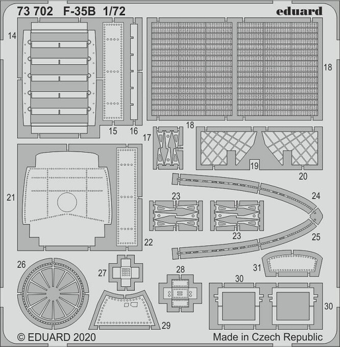 Eduard Accessories 73702 - 1:72 F-35B for Italeri - New