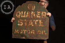 Vintage SST Motor Oil Advertising Sign