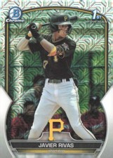 2023 Bowman Chrome Javier Rivas #BCP-159 1st Bowman Mojo Refractor