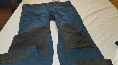 Helly Hansen Men's Vanir Hybrid Outdoor Hiking Pants Dark Teal XX