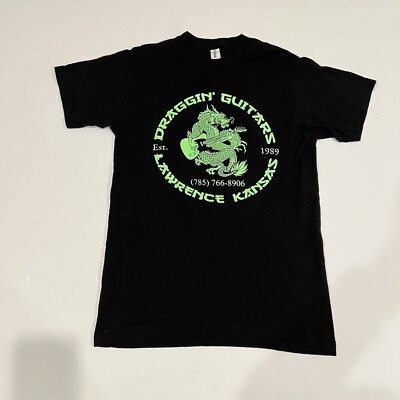 draggin guitars Lawrence Kansas 2022 Tour Shirt Dragon Anniversary