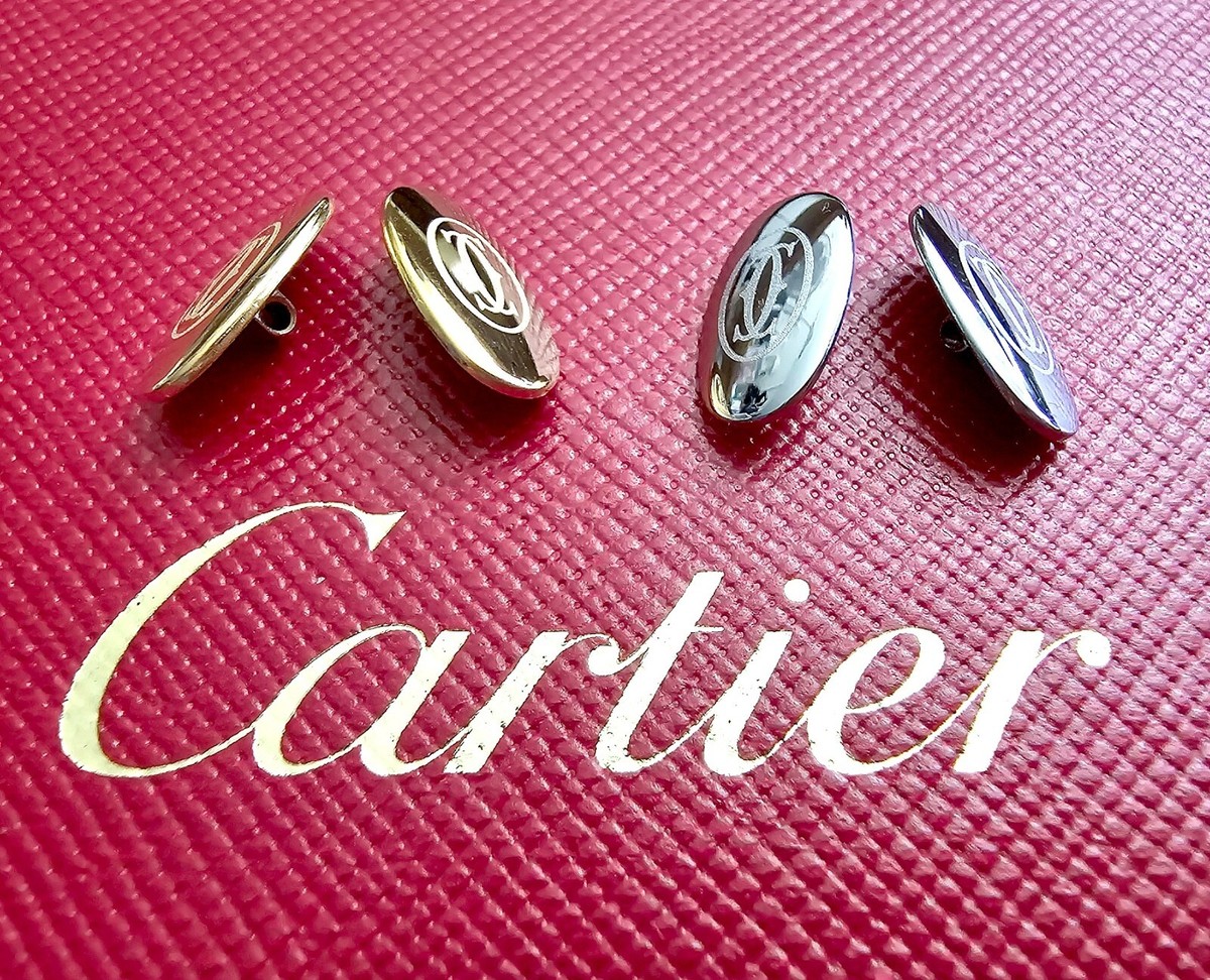 NEW! Cartier Glasses Nose Pads Replacement - Gold/Silver +