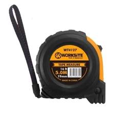 Worksite 16'/ 16 Ft Auto Locking Retractable Tape Measure SAW & Metric