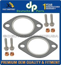 BMW E36 E39 E46 E53 E70 Catalytic Converter To Exhaust Gaskets Nuts & Bolts Kit