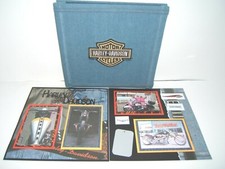 Harley Davidson Scrapbook Album, 12 by 12 Ready for your 4 by 6 photos, premade