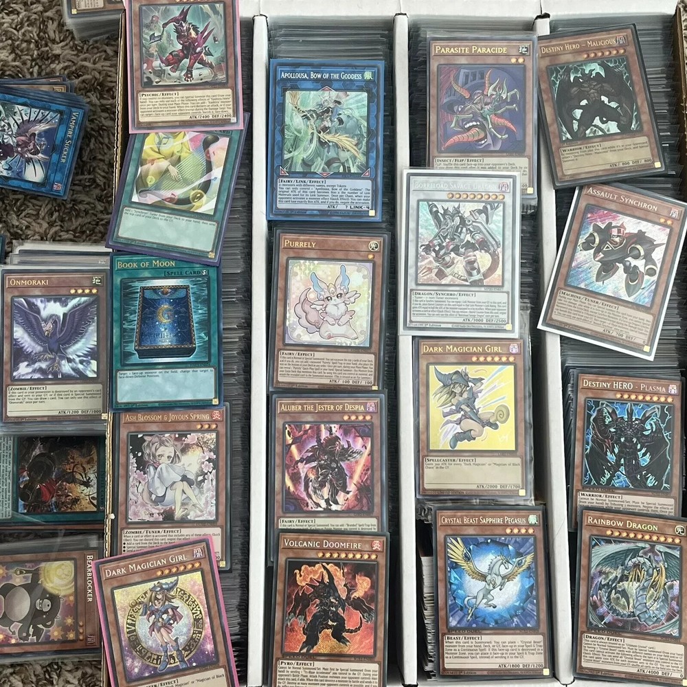 Yugioh 100 Random Holo Foil Cards Collection Lot [All Holos Super Ultra Secrets]