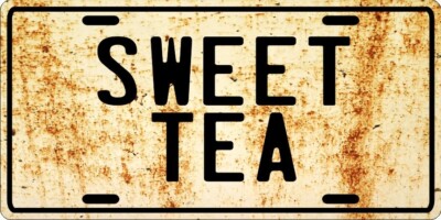 SWEET TEA Kitchen, Restaurant or Food Truck Concession Weathered ...