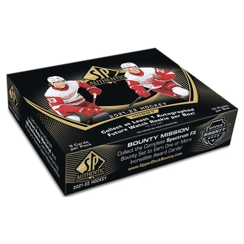 2021-22 UPPER DECK SP Authentic Hobby Box HOCKEY - FACTORY SEALED!