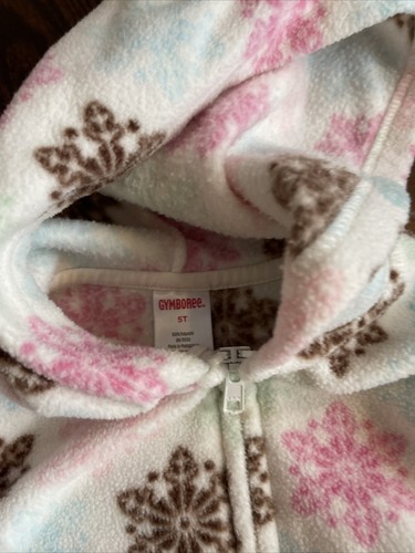 Adorable Gymboree Girls Puffer Vest and Fleece Set - Size 5 -Excellent Condition - Picture 6 of 8