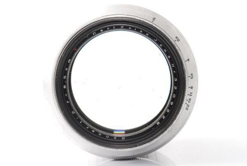 Carl Zeiss Jena Sonnar 8.5cm F2 Jena Sonnar CONTAX Contax C mount #X13500570 - Picture 5 of 7