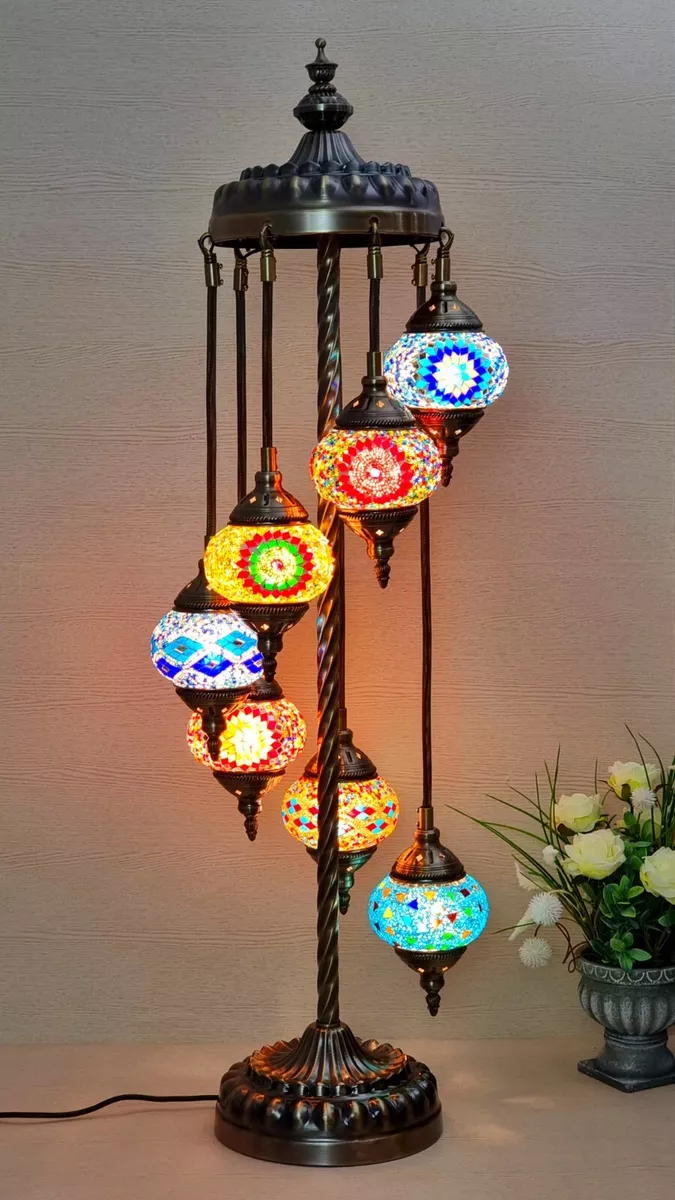 Mosaic floor lamp deals