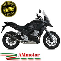 Auspuff Motorrad Mivv Honda CB 500 X 2016 Endtopf Suono Edelstahl Schwarz