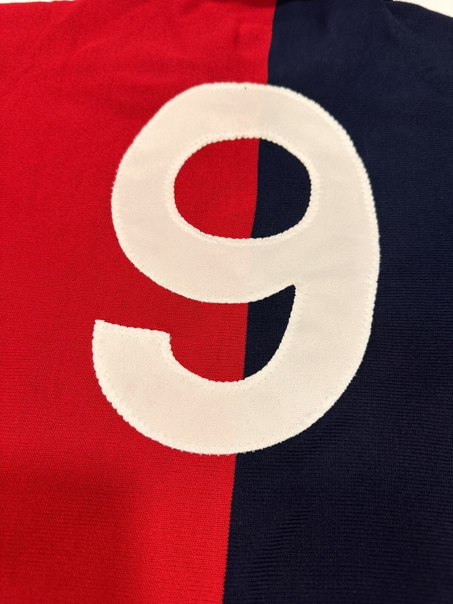 Maillot De Football Vintage Genoa N°9 Roberto Pruzzo 1976/77