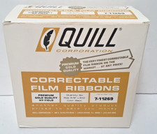 Lot of 6 Quill Correctable Film Ribbon, 7-11269, IBM Typewriter, NOS, Free Ship thumbnail