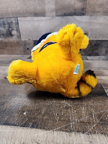 Peluche vintage Garfield ufficiale di polizia britannico Bobby 10" Jim Davis fumetti RARO - Foto 6 di 8