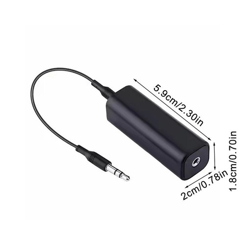 For Car Speaker Line 3.5mm Aux Audio Noise Filter Ground Loop Isolator US NEWS - Picture 13 of 13